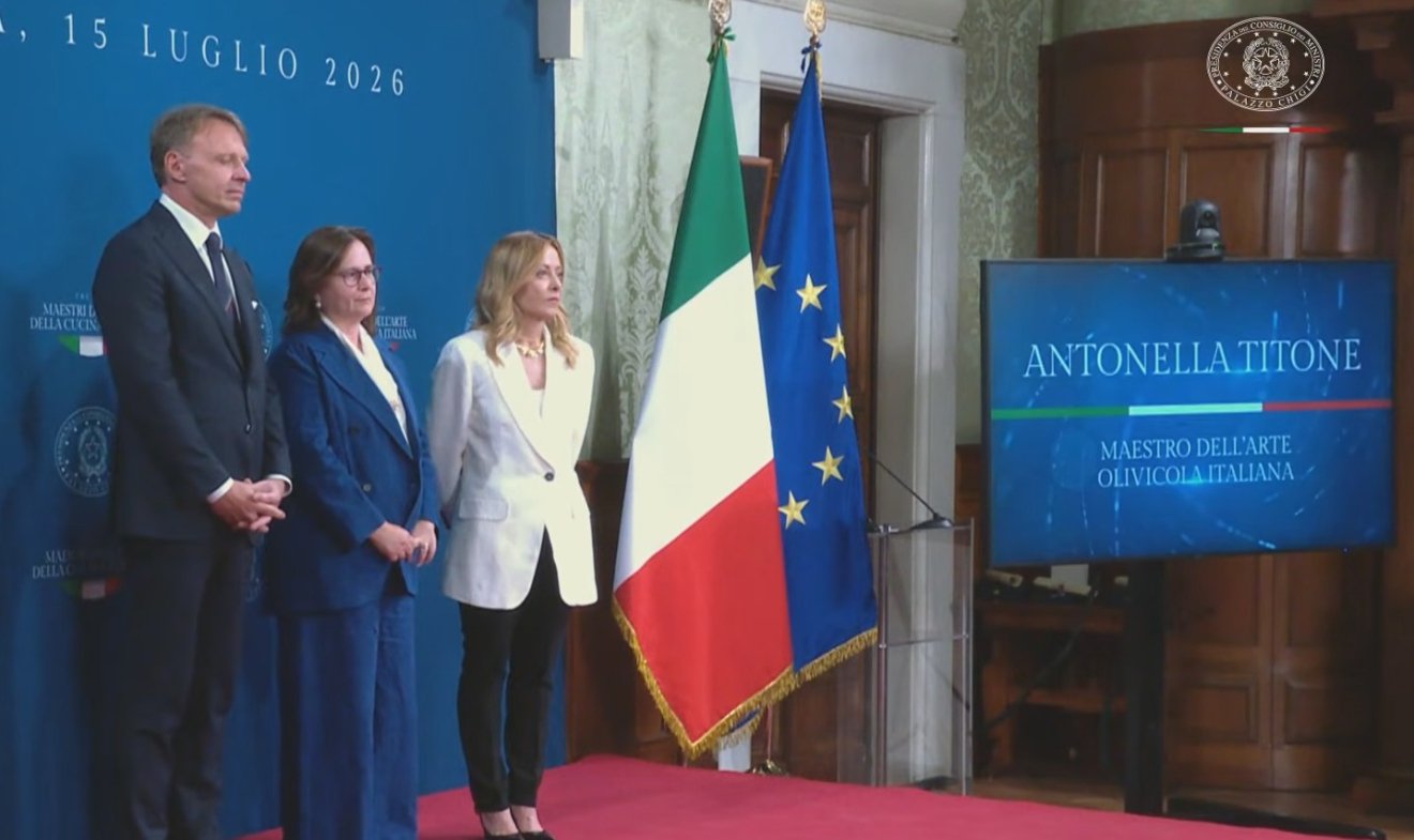 Prêmio “Mestre da Arte da Cozinha Italiana”: Antonella Titone recebe reconhecimento pela cadeia de abastecimento de azeite